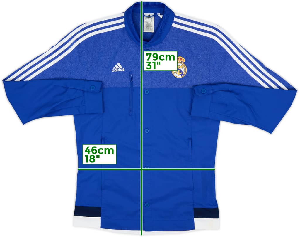 2014-15 Real Madrid adidas Track Jacket - 10/10 - (S)