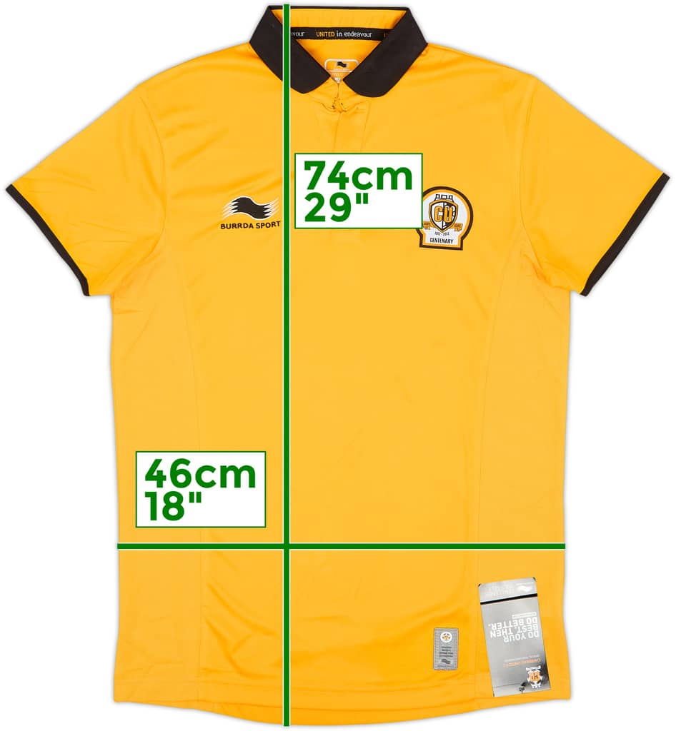 2012-13 Cambridge United Centenary Home Shirt (XS)