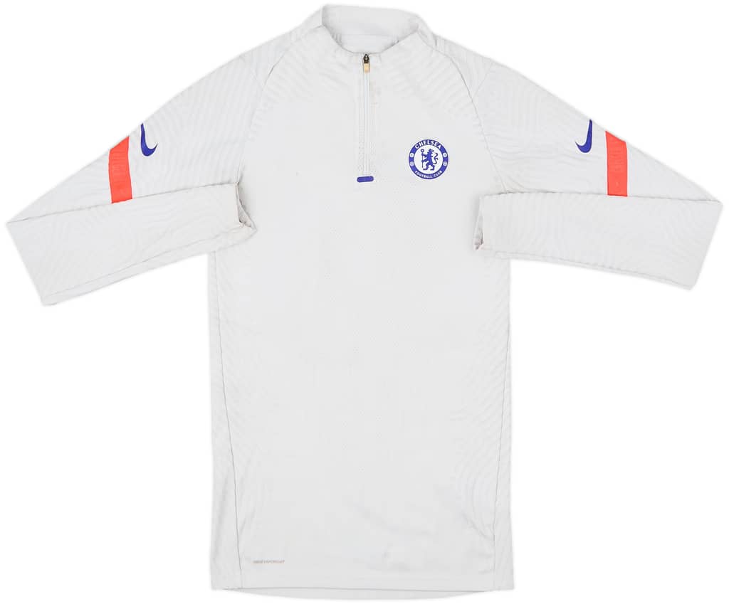2020-21 Chelsea Player Issue Nike 1/4 Zip Drill Top - 5/10 - (XS)