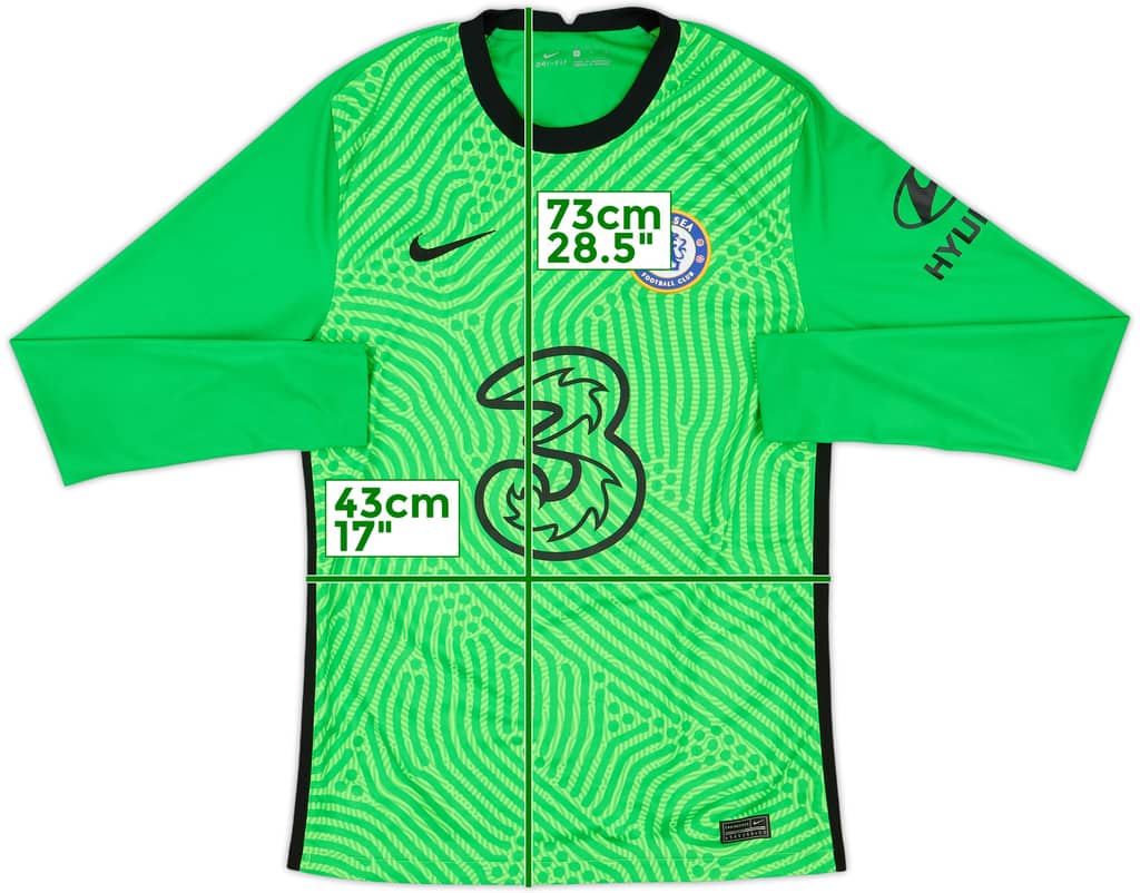 2020-21 Chelsea GK Shirt - 9/10 - (S)