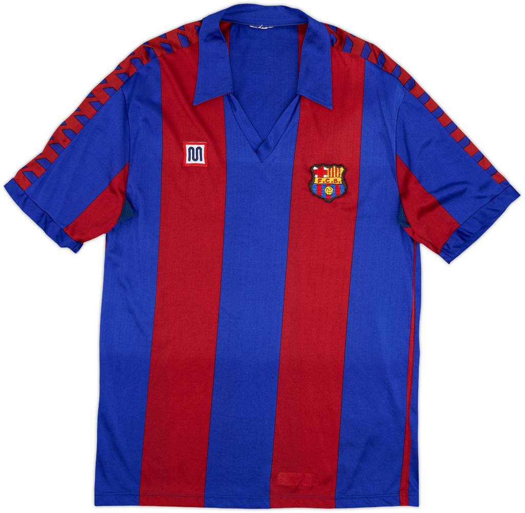 1984-89 Barcelona Home Shirt - 9/10 - (S)