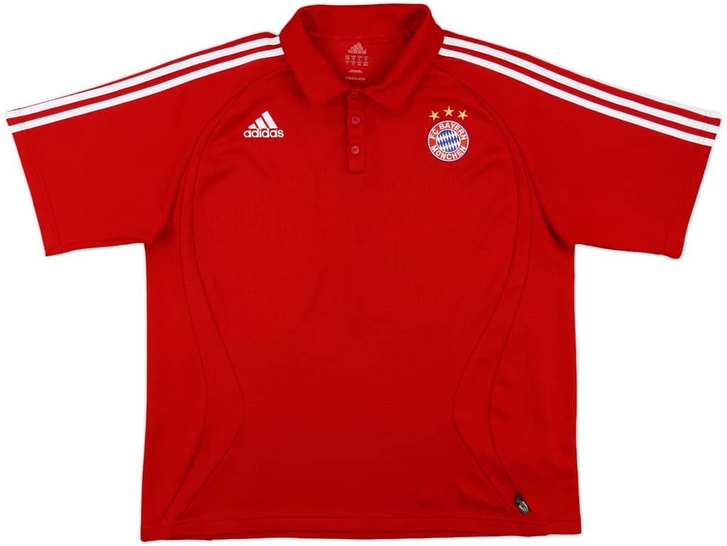 2006-07 Bayern Munich adidas Polo Shirt - 8/10 - (XXL)