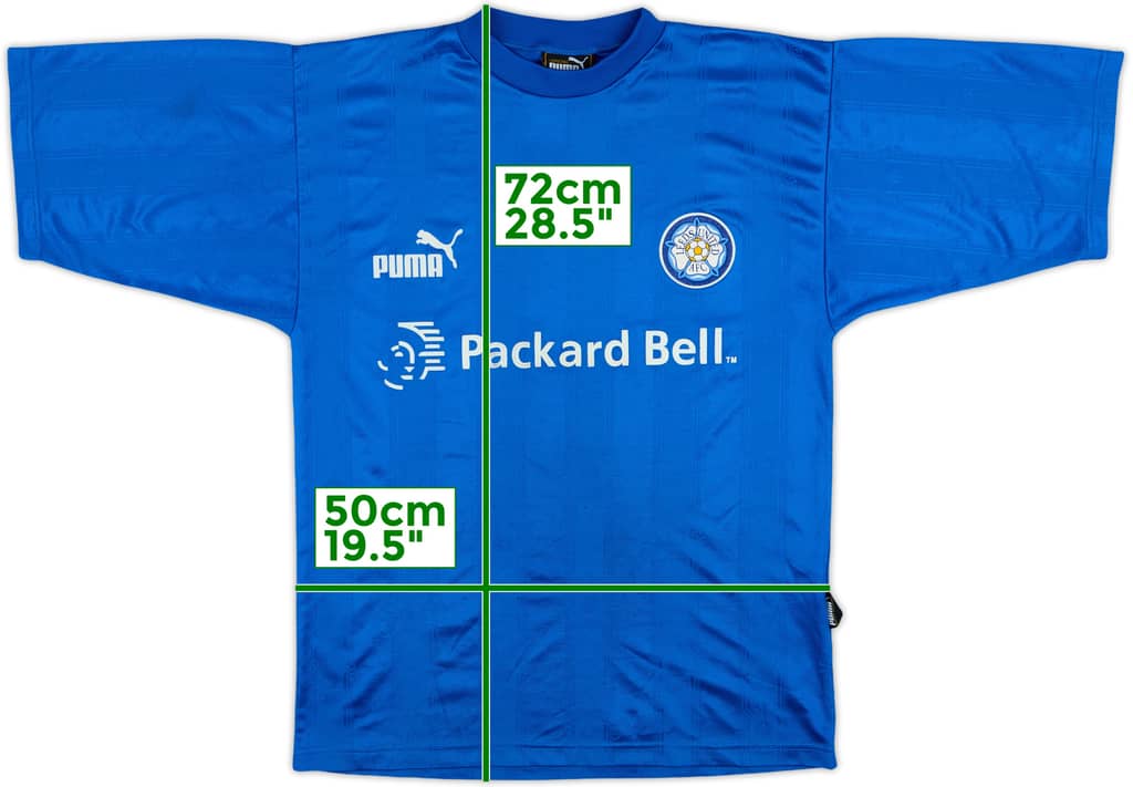 1996-98 Leeds Puma Training Shirt - 9/10 - (S)