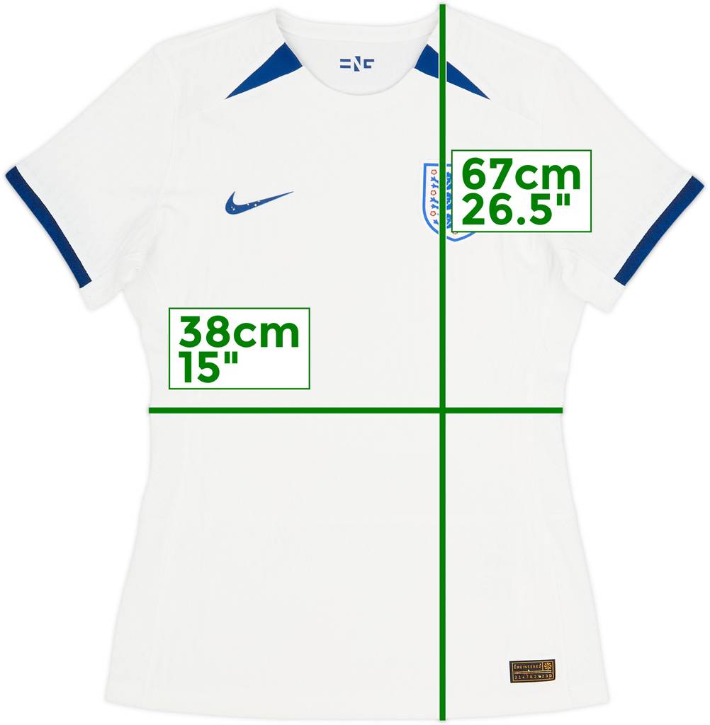 2023 England Lionesses Player Issue Home Shirt - 10/10 - (Women's S)