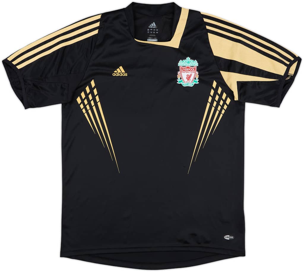 2008-09 Liverpool adidas Training Shirt - 8/10 - (M)