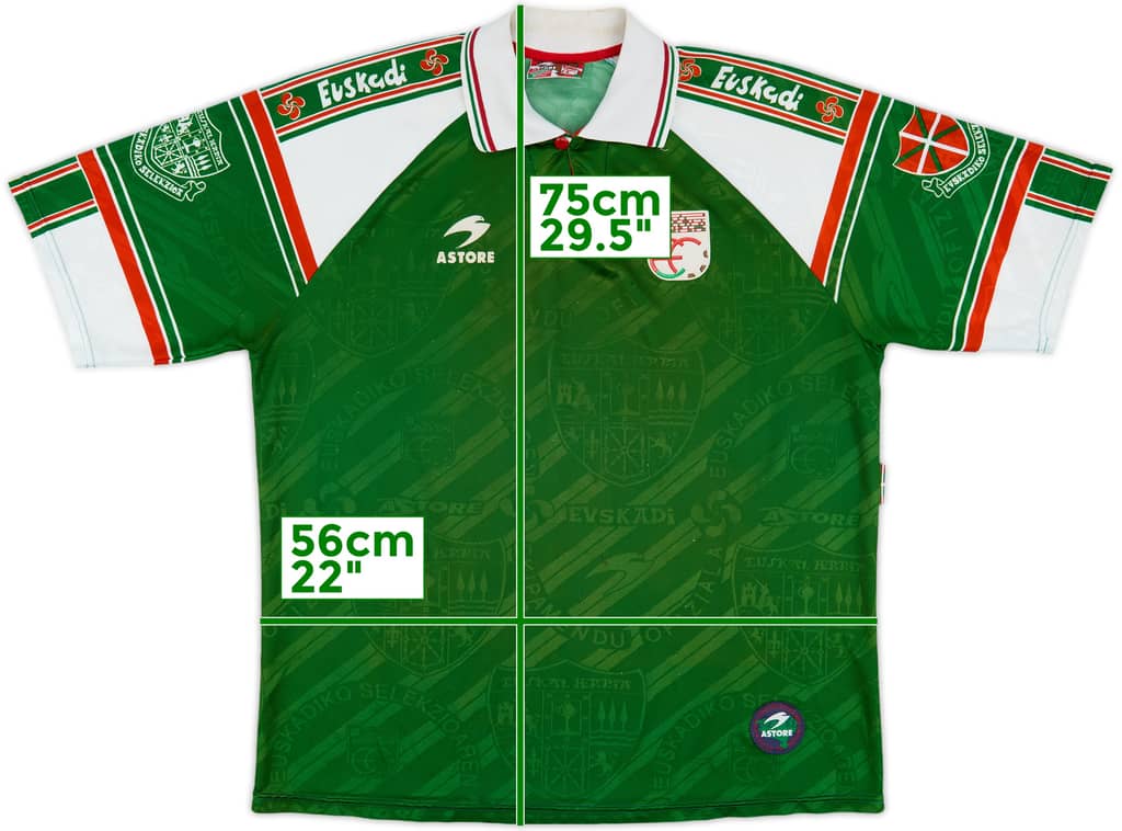 1995-96 Basque Country (Euskadi) Home Shirt - 6/10 - (XL)