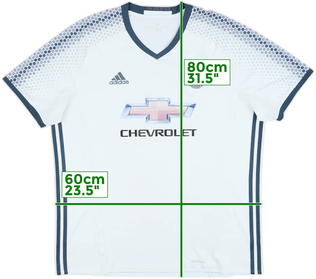 2016-17 Manchester United Third Shirt - 4/10 - (XL)