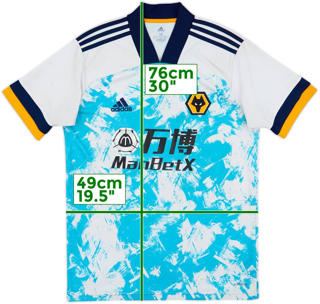 2020-21 Wolves Away Shirt - 7/10 - (M)