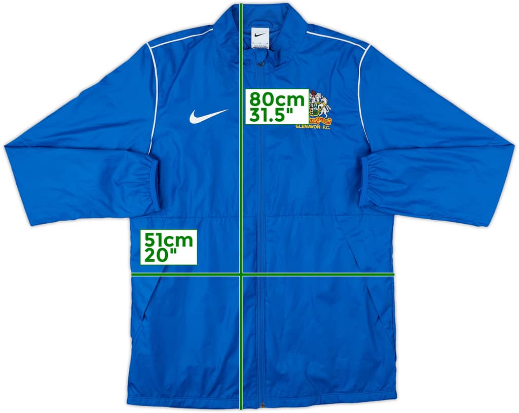 2022-23 Glenavon Nike Rain Jacket - 10/10 - (M)