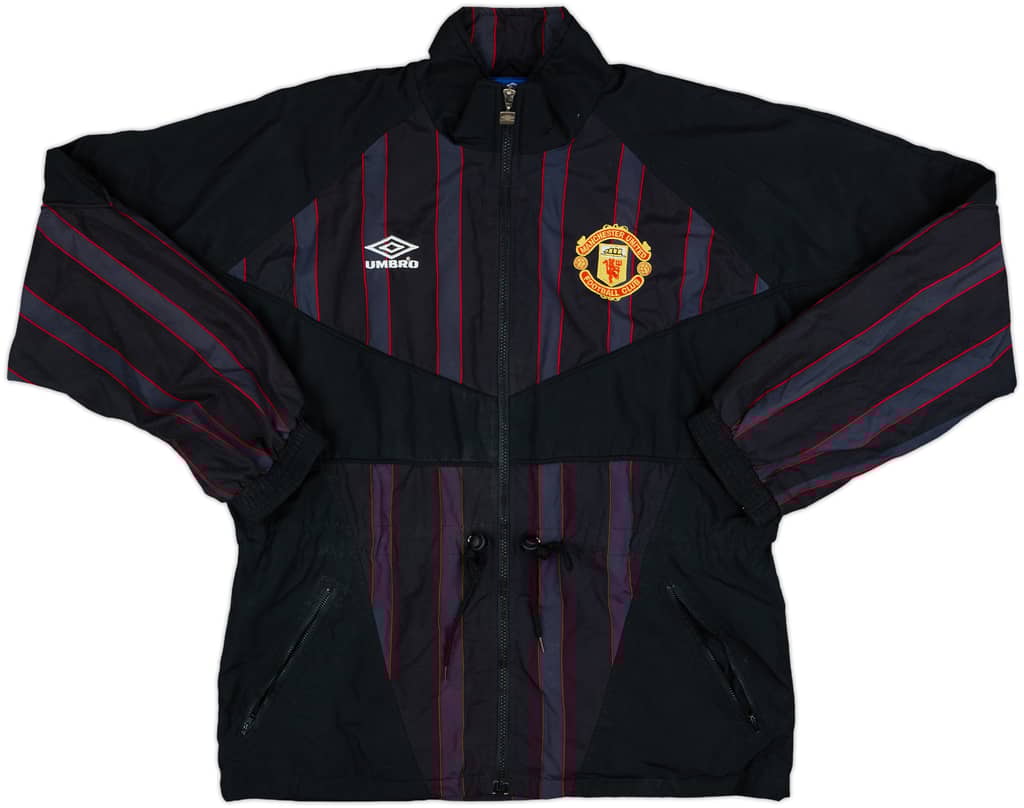 1996-97 Manchester United Umbro Track Jacket - 8/10 - (M)