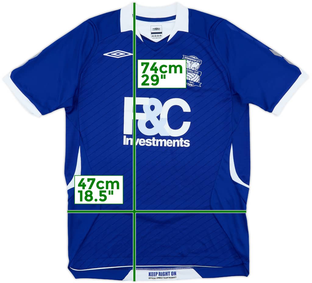 2008-09 Birmingham Home Shirt - 6/10 - (S)