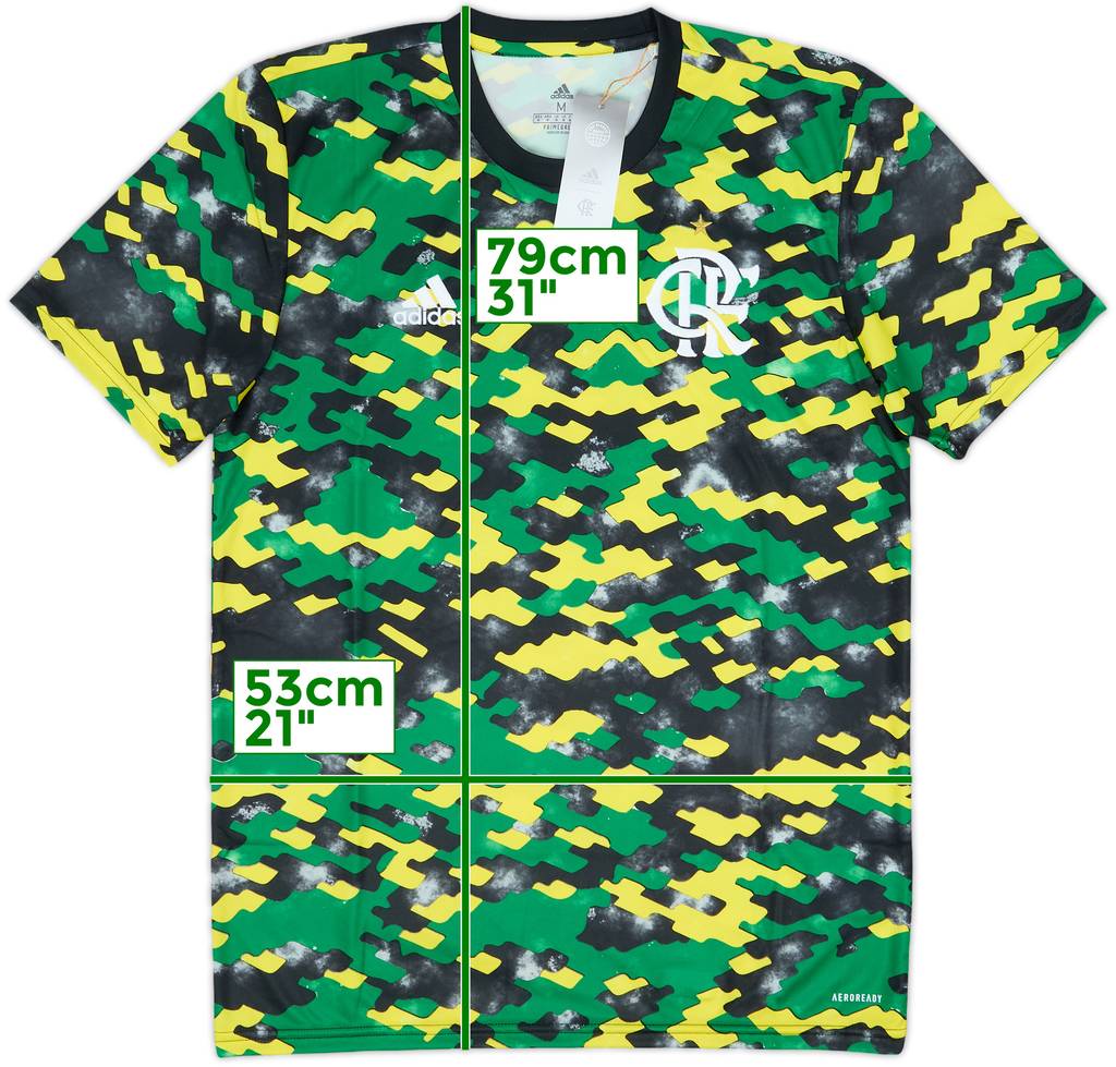 2021 Flamengo adidas Training Shirt (M)