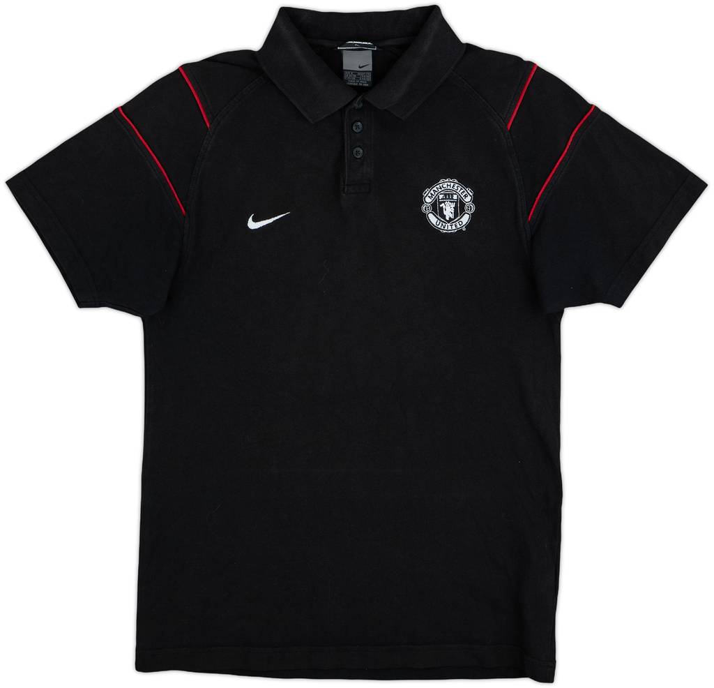 2003-04 Manchester United Nike Polo Shirt - 8/10 - (S)