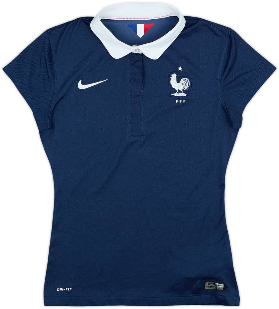 2014-15 France Home Shirt - 9/10 - (Women's S)