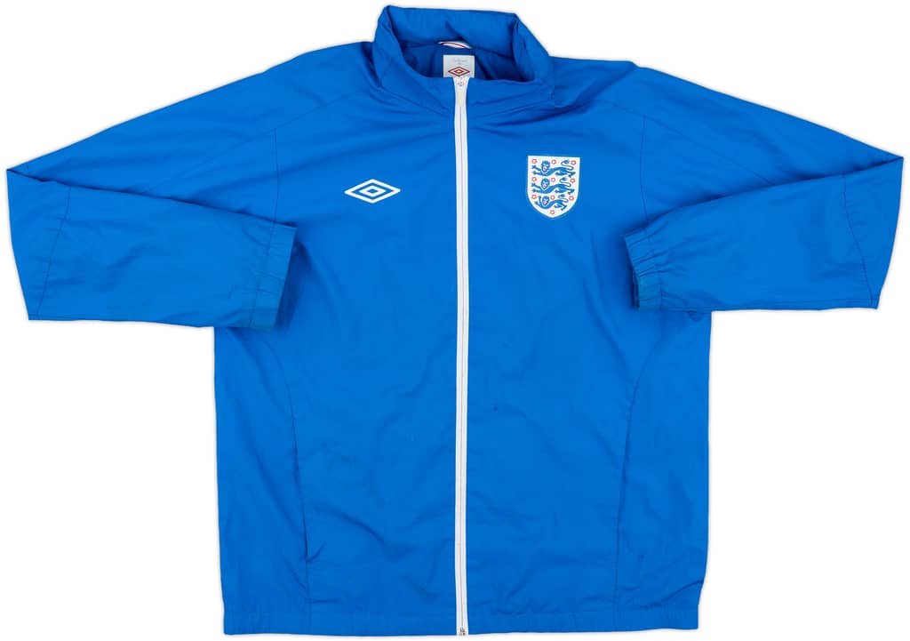 2010-11 England Umbro Hooded Rain Jacket - 5/10 - (L)