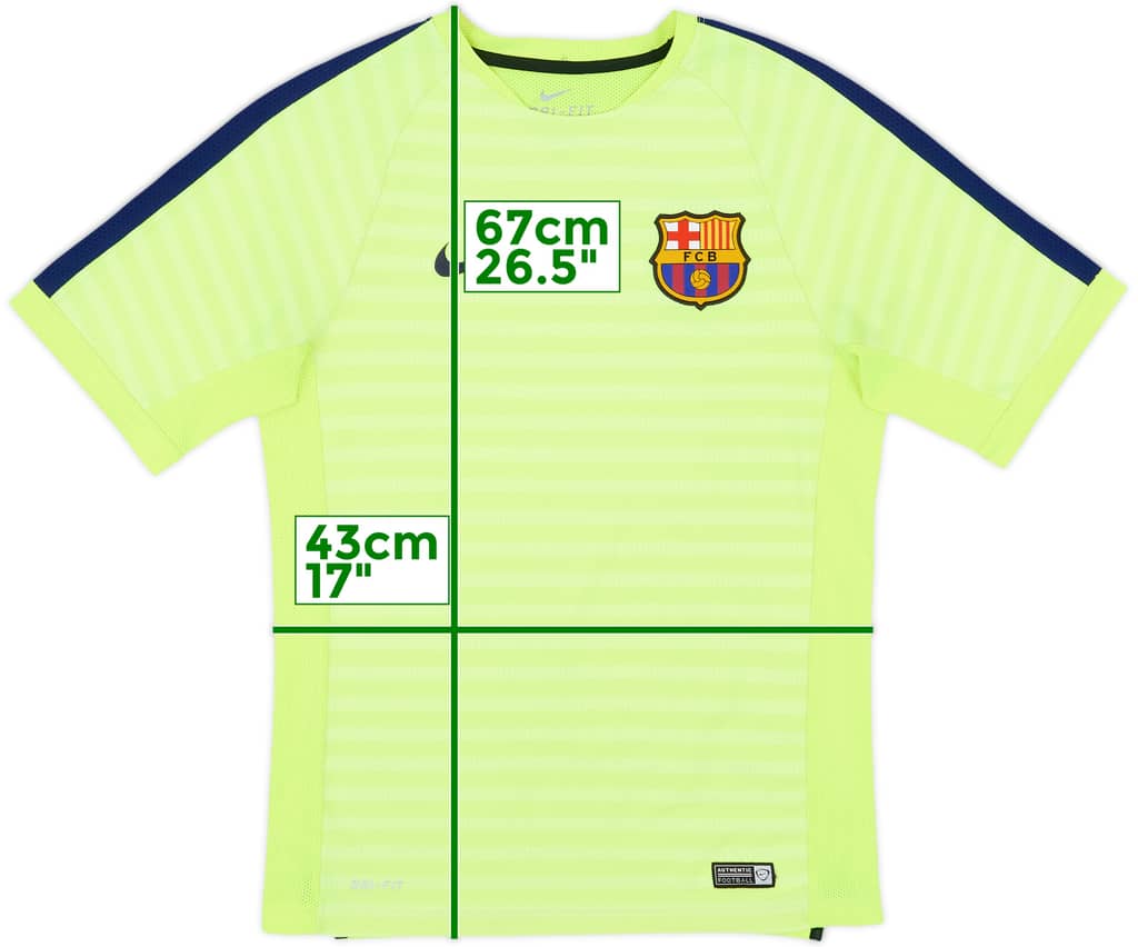 2014-15 Barcelona Nike Training Shirt - 8/10 - (S)
