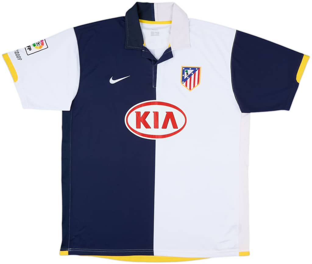 2006-07 Atletico Madrid Away Shirt - 6/10 - (XL)