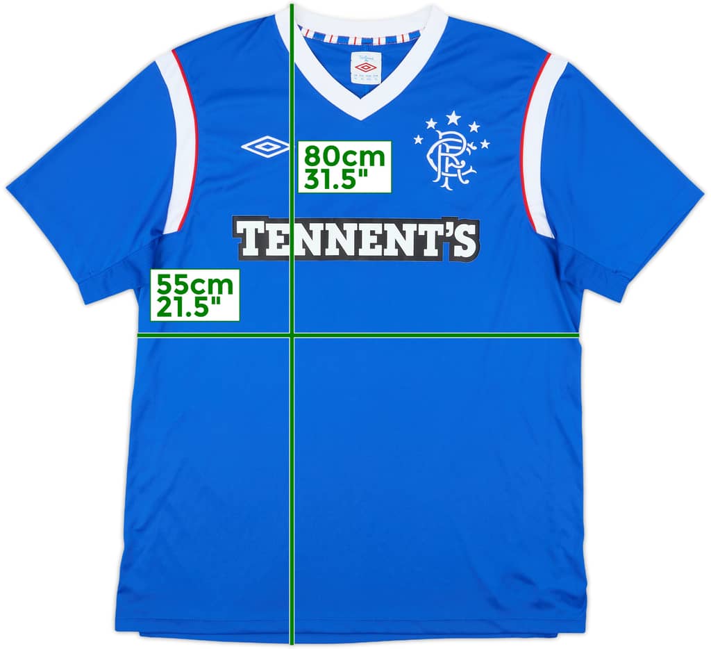 2011-12 Rangers Home Shirt - 10/10 - (XL)