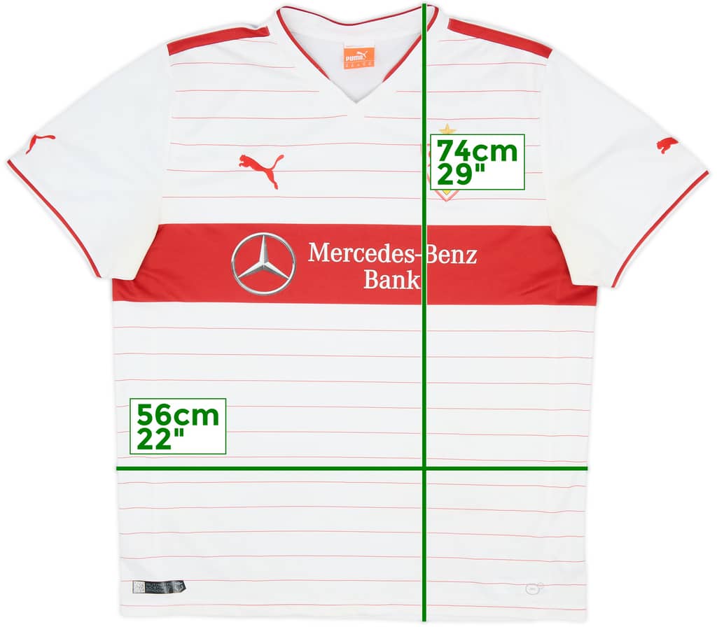 2013-14 Stuttgart Home Shirt - 7/10 - (XL)