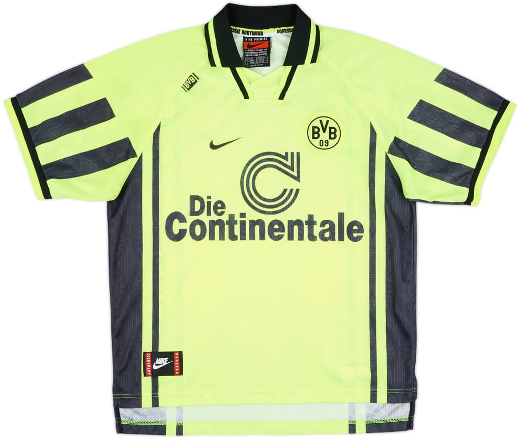 1996-97 Borussia Dortmund Home Shirt - 9/10 - (XL)