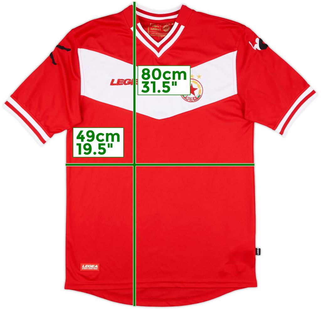 2014-15 CSKA Sofia Home Shirt - 10/10 - (L)