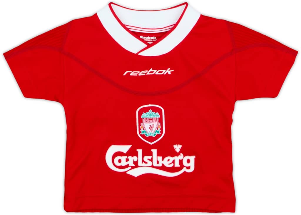 2002-04 Liverpool Home Shirt - 10/10 - (9-12 Months)