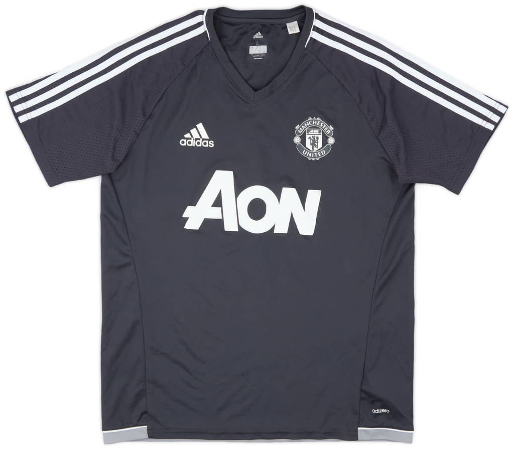 2017-18 Manchester United adidas Training Shirt - 7/10 - (L)
