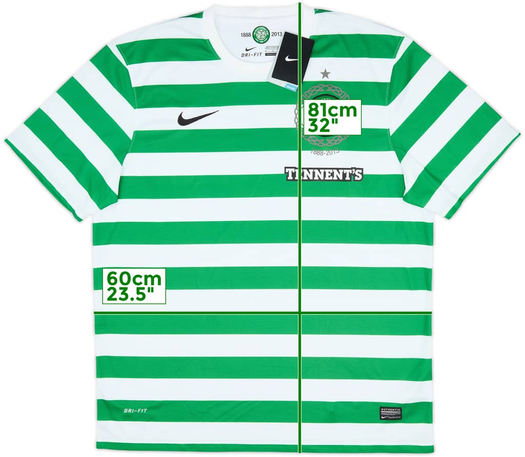 2012-13 Celtic '125th Anniversary' Home Shirt (XL)