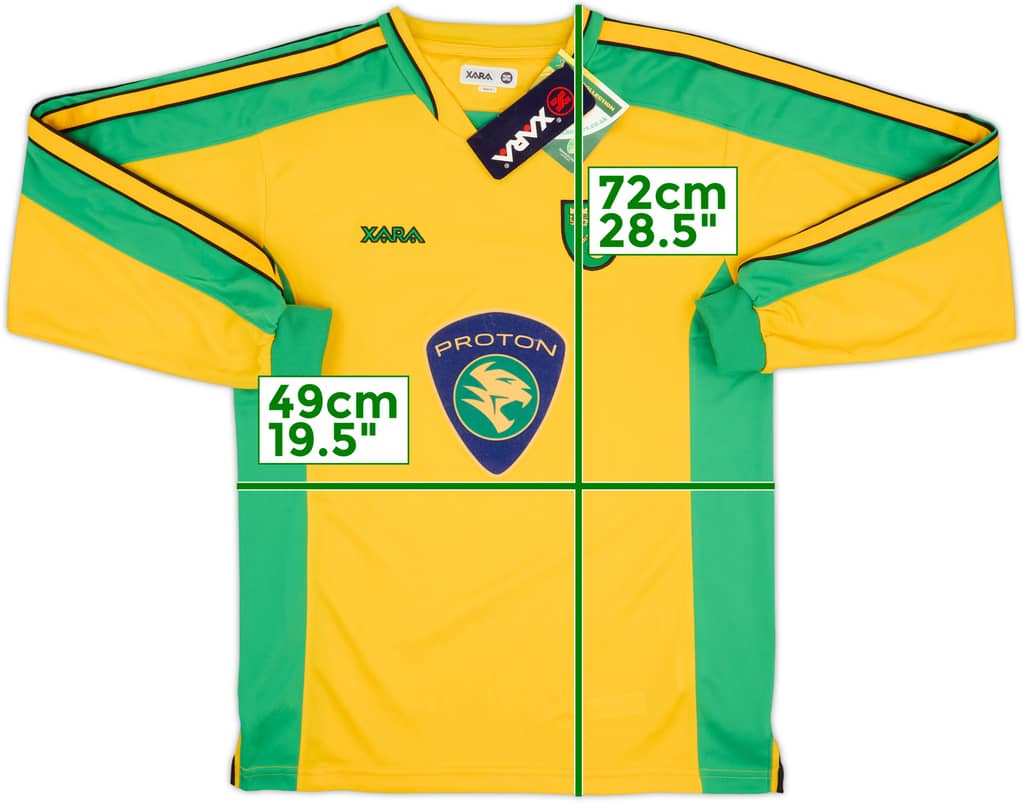 2003-05 Norwich Home L/S Shirt (S)