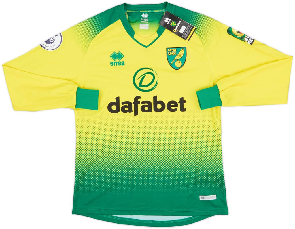 2019-20 Norwich Home L/S Shirt (S)