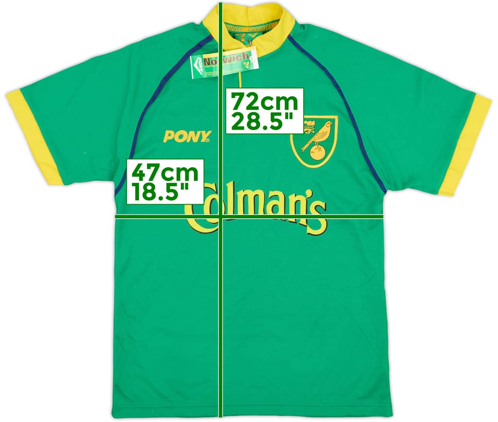 1997-99 Norwich Away Shirt (S)