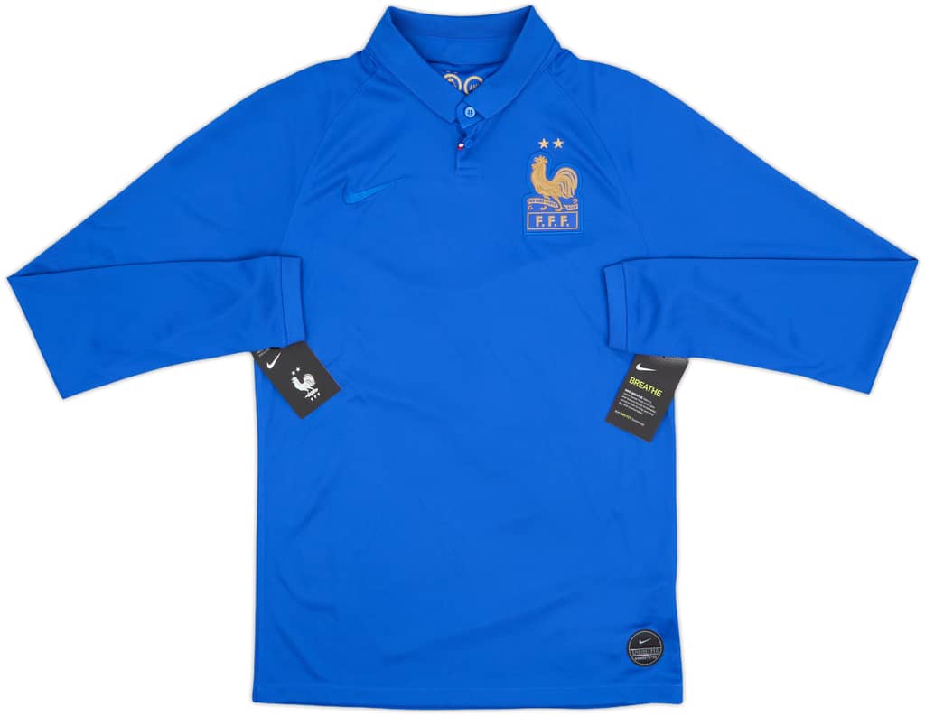 2019 France Centenary Home L/S Shirt (S)
