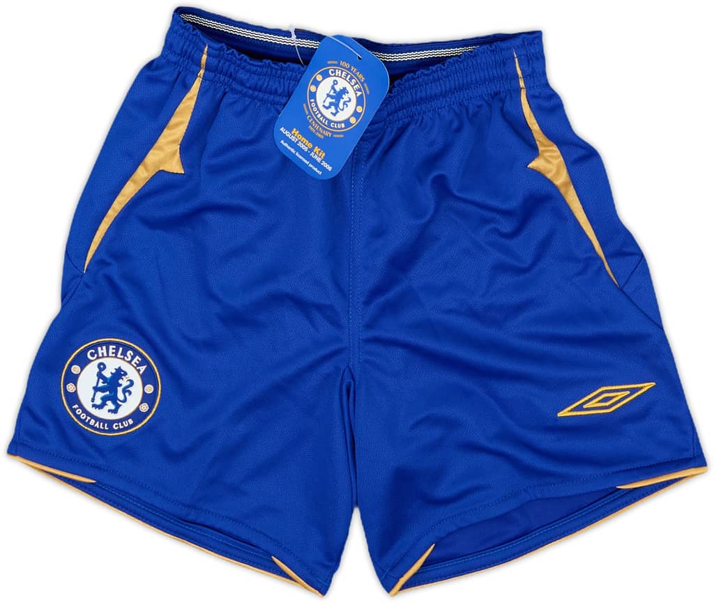 2005-06 Chelsea Home Shorts (S.Boys)