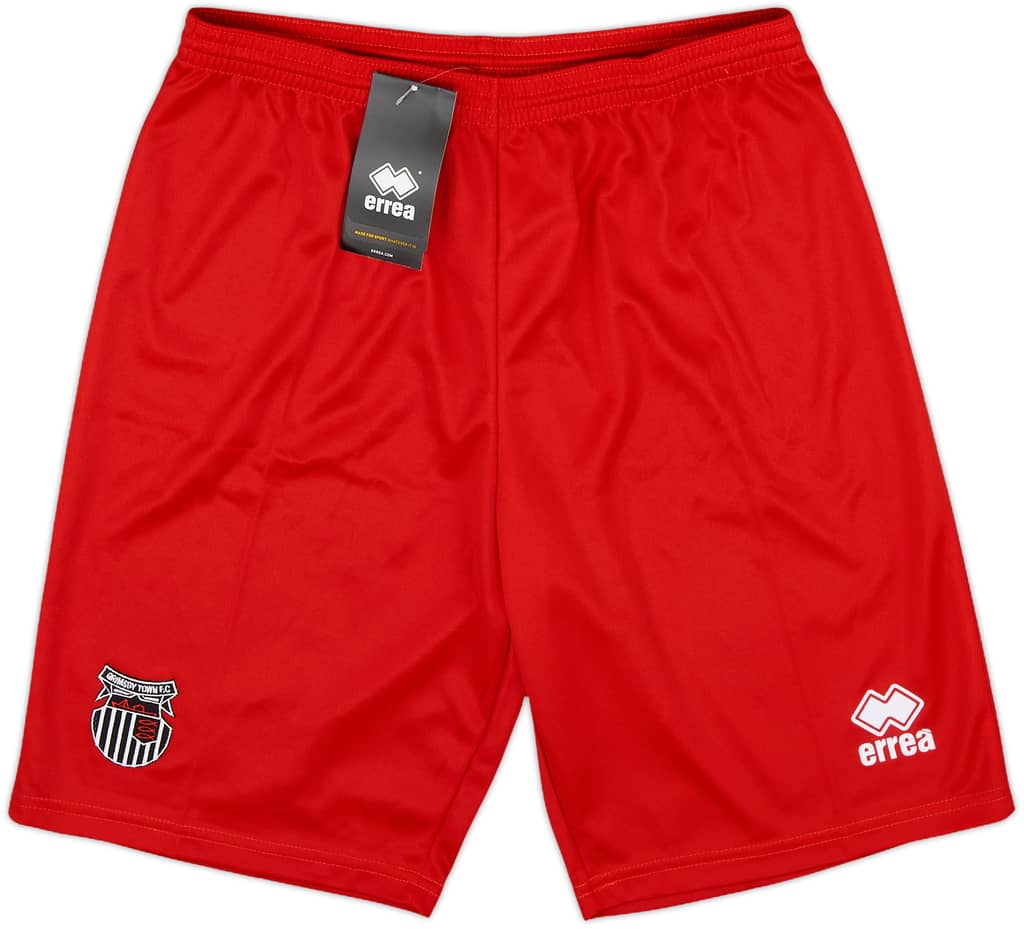 2018-19 Grimsby Town Errea Training Shorts (M)