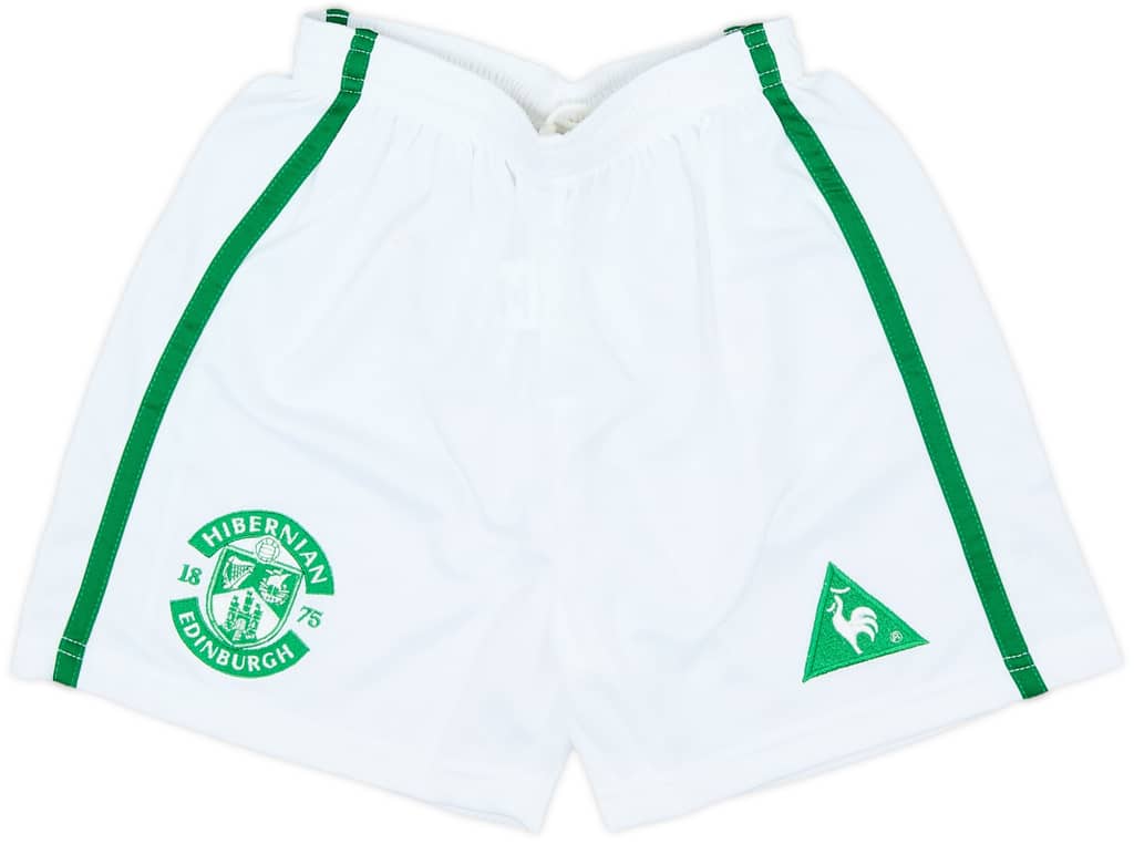 2002-03 Hibernian Home Shorts - 8/10 - (M.Boys)