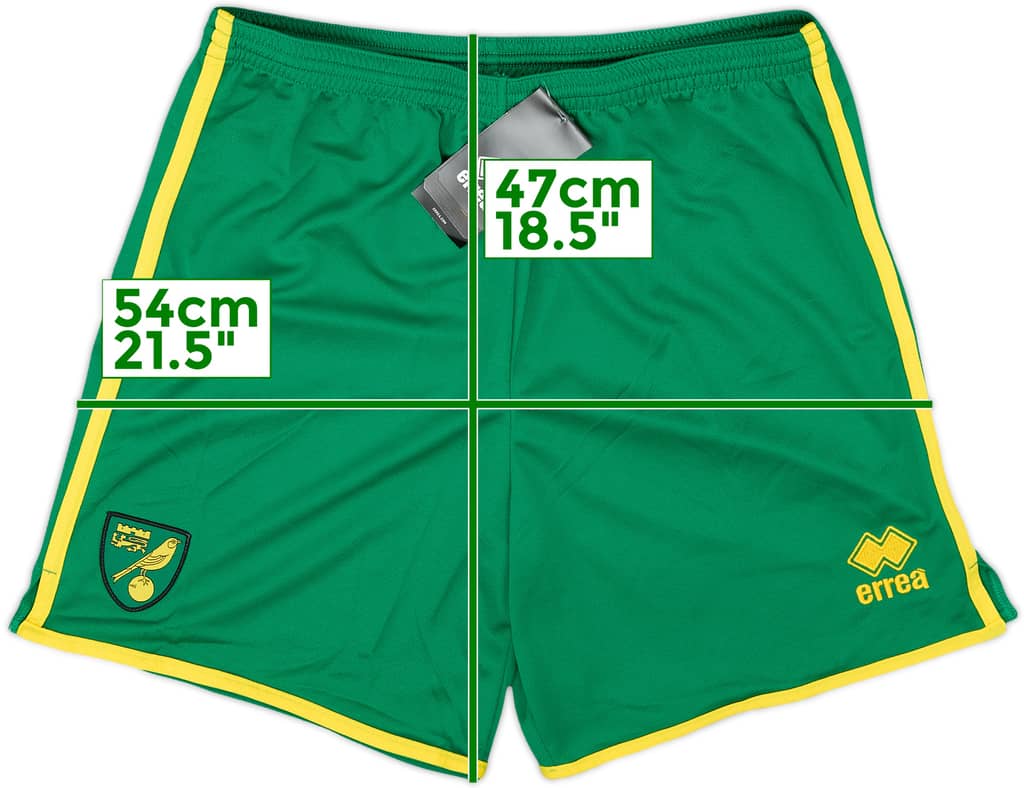 2014-15 Norwich Home Shorts (M)