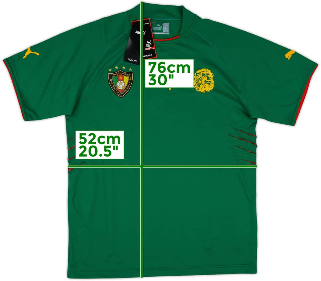 2004-06 Cameroon Home Shirt (L)