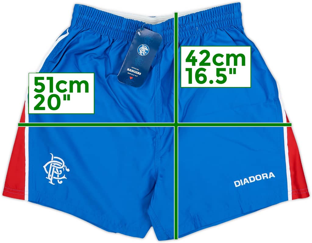 2003-05 Rangers European Home Shorts (XL.Boys)