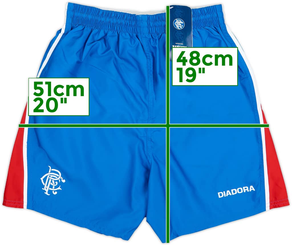 2003-05 Rangers European Home Shorts (S)