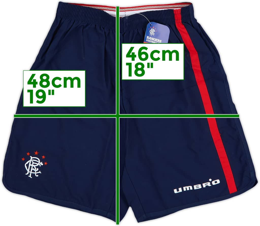 2005-06 Rangers Away Shorts (XL.Boys)