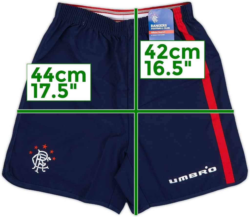 2005-06 Rangers Away Shorts (S.Boys)