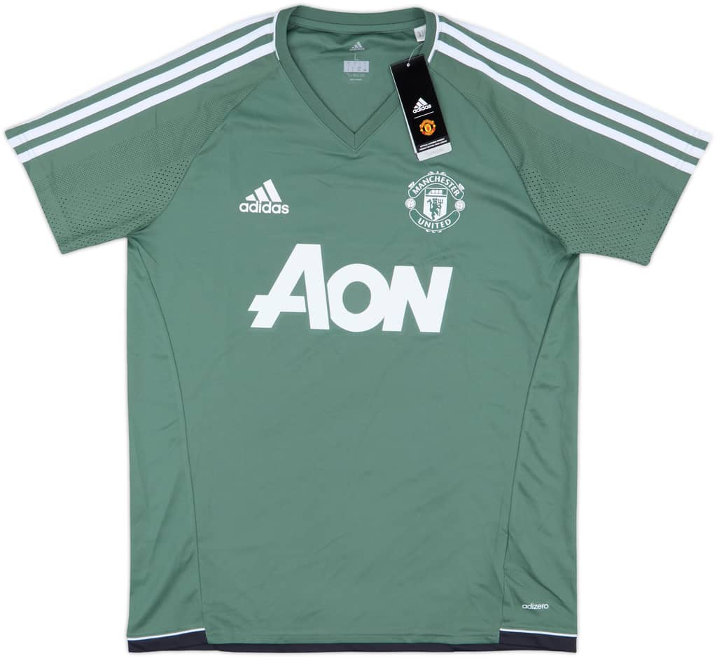 2017-18 Manchester United adidas Training Shirt (L)