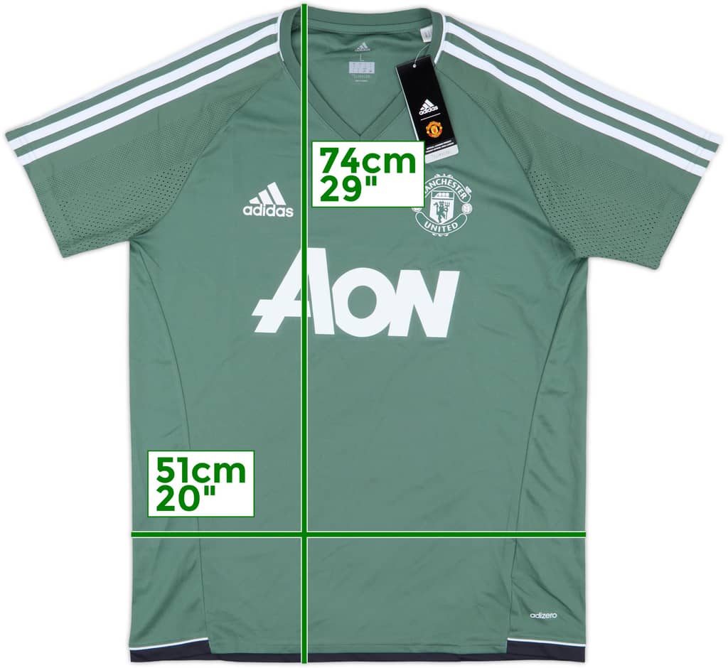 2017-18 Manchester United adidas Training Shirt (L)