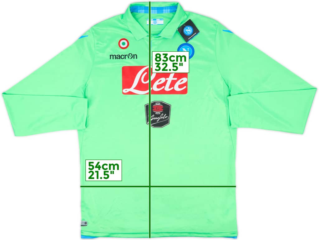 2014-15 Napoli GK Shirt (3XL)