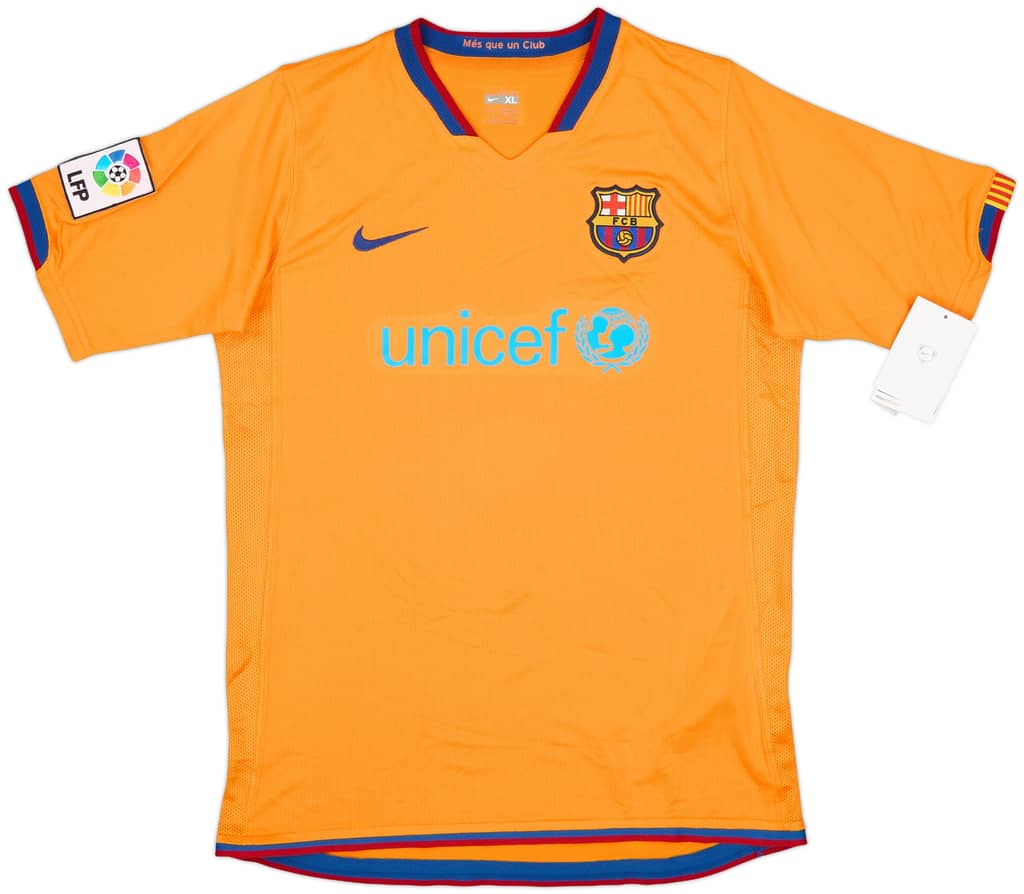 2006-08 Barcelona Away Shirt (XL.Boys)