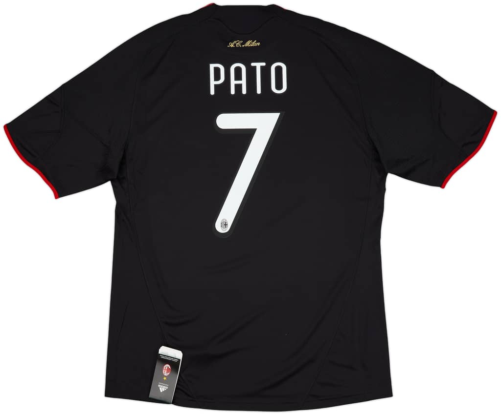 2009-10 AC Milan Player Issue Third Shirt Pato #7 (XL)