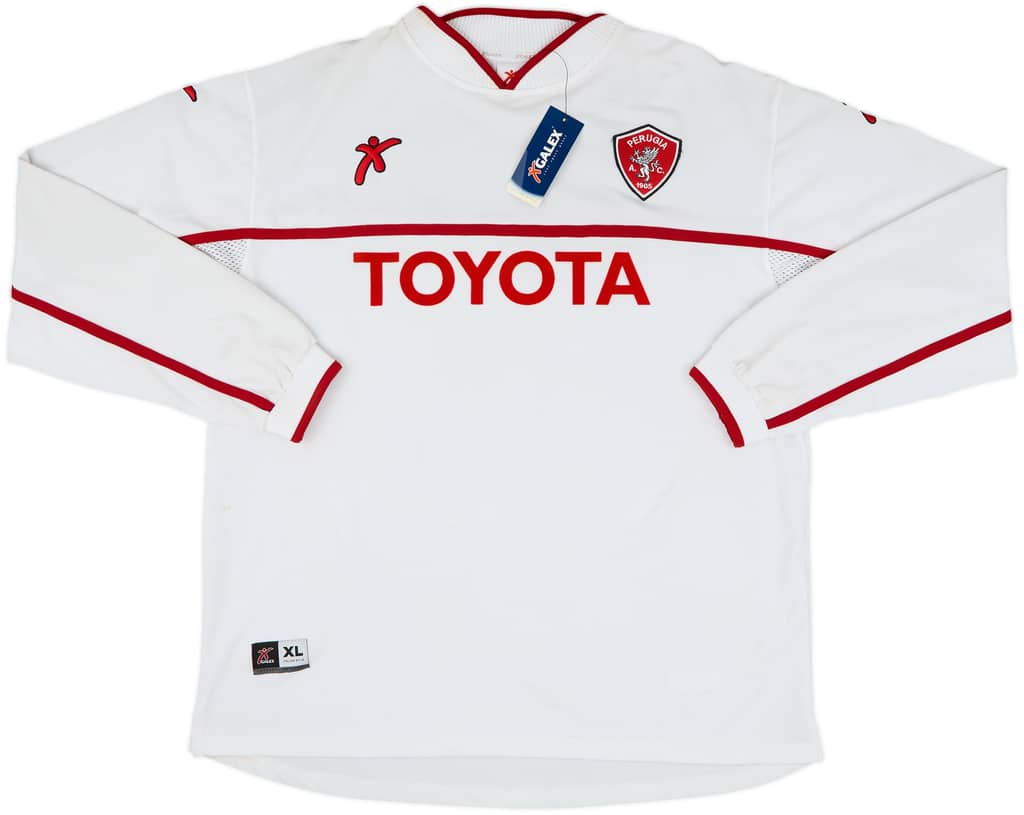 2003-04 Perugia Away L/S Shirt (XL)