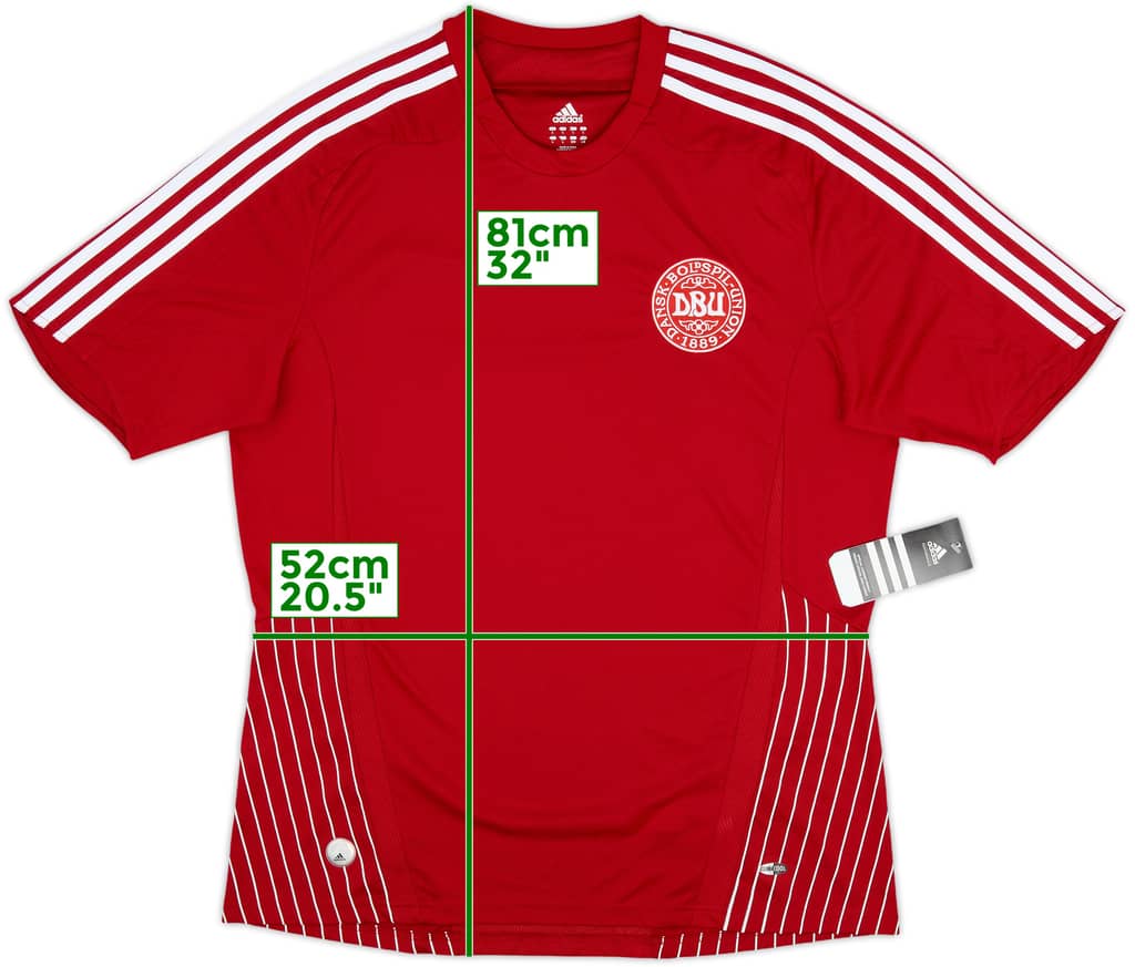 2007-10 Denmark Home Shirt (L)