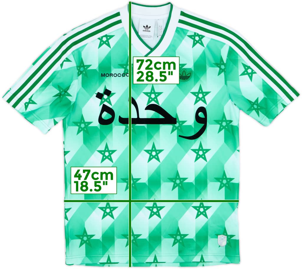 2020 Morocco adidas Originals x Dangetsu Retro Style Shirt - 9/10 - (XS)