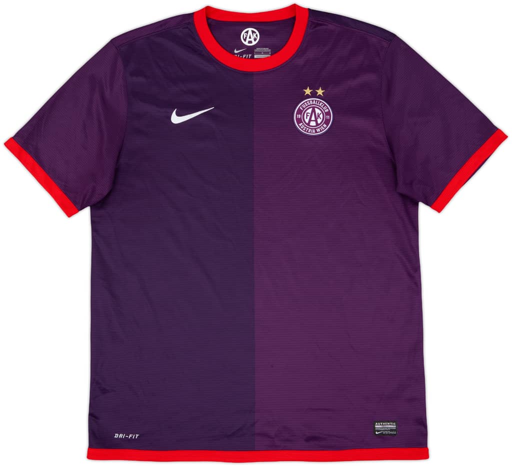 2013-14 Austria Wien Home Shirt - 9/10 - (L)